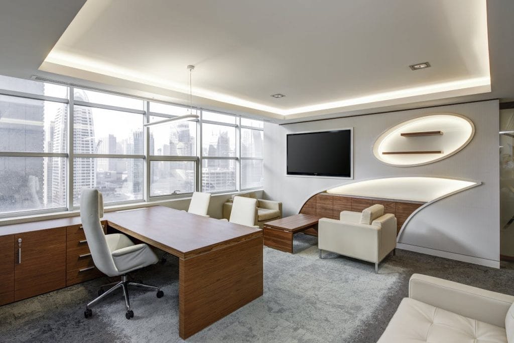 Sleek office space 